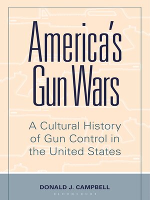 cover image of America's Gun Wars